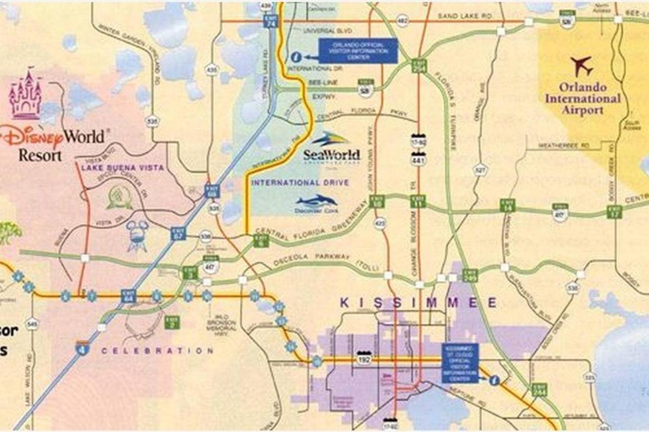 3 Bedroom Resort Style Condo, 3 Miles To Disney! Киссимми Экстерьер фото